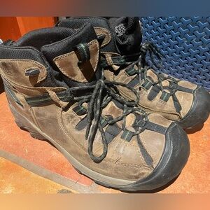 KEEN Targhee KeenDry Waterproof High Top Leather Hiking Boots Men’s 9.5